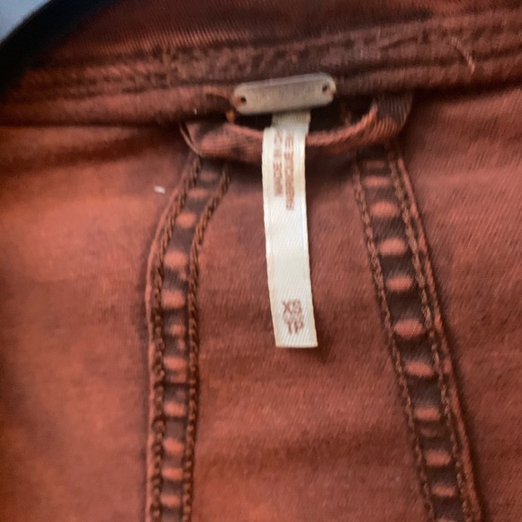 Free People Rust Jean Jacket - Picture 2 of 3